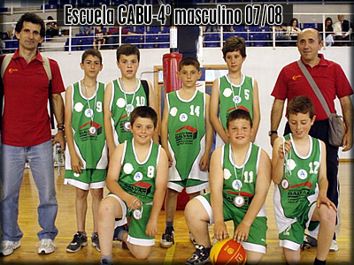ESCUELA CABU 4º MASCULINO 07/08